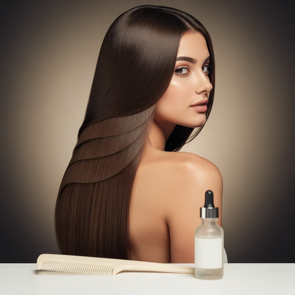 Pousse des cheveux par mois : combien de centimètres, vraiment ?