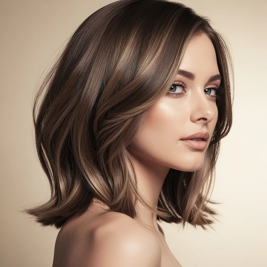 Le dégradé sur cheveux mi-longs, la coupe qui valorise toutes les textures