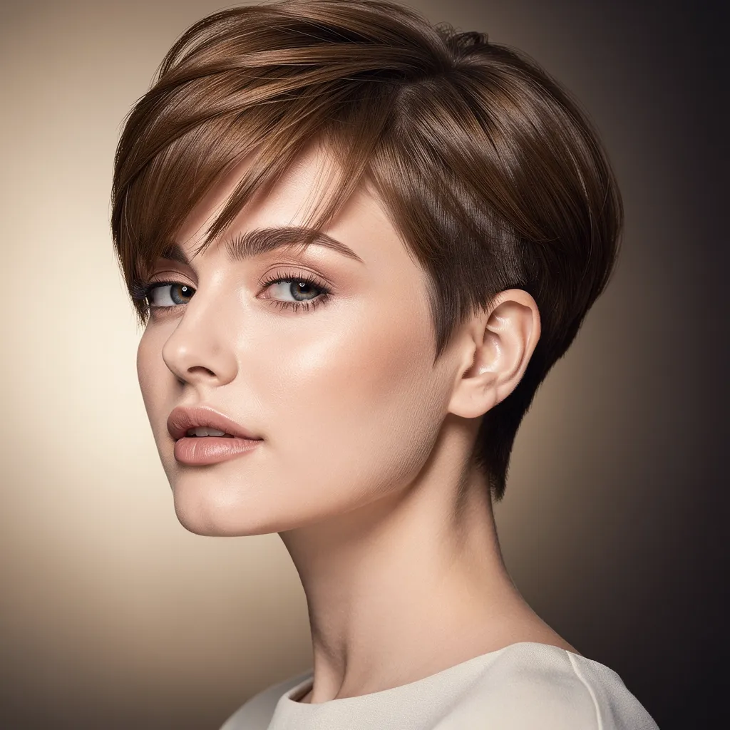Visage rond : 5 coupes courtes pour des traits affinés