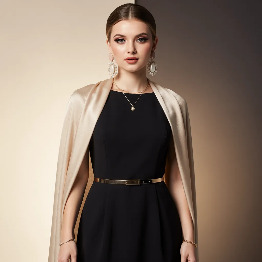 Égayer une robe noire pour un mariage : 7 astuces qui changent tout
