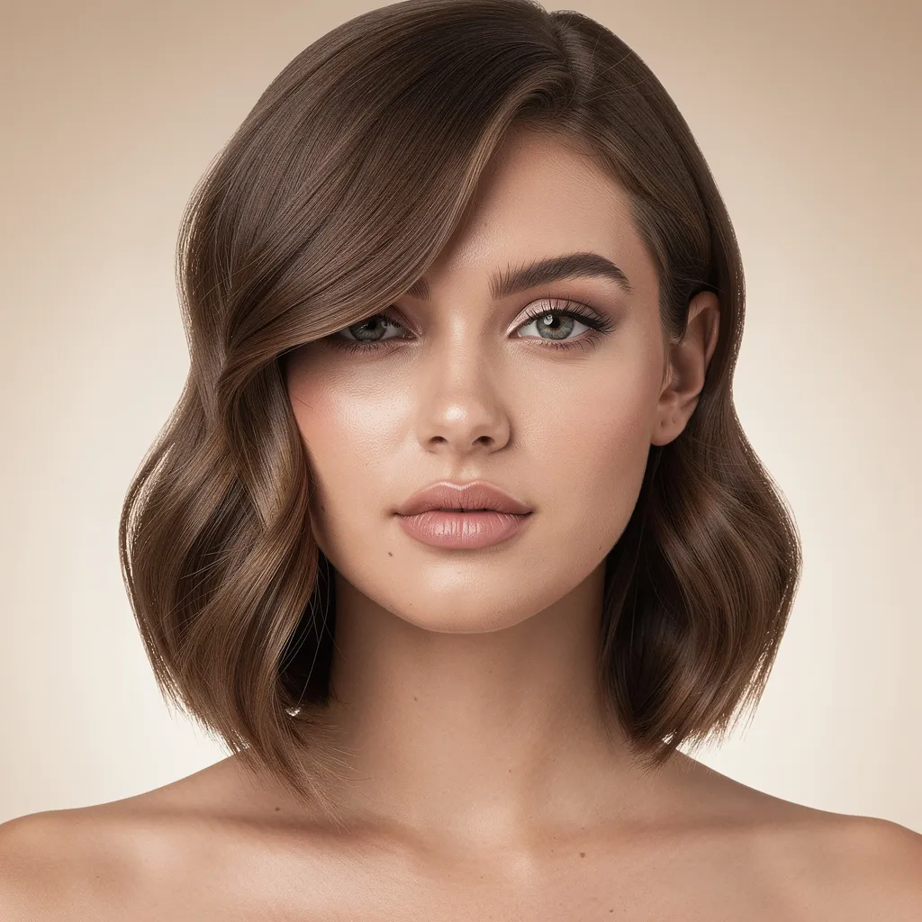 5 coupes de cheveux pour affiner un visage rond