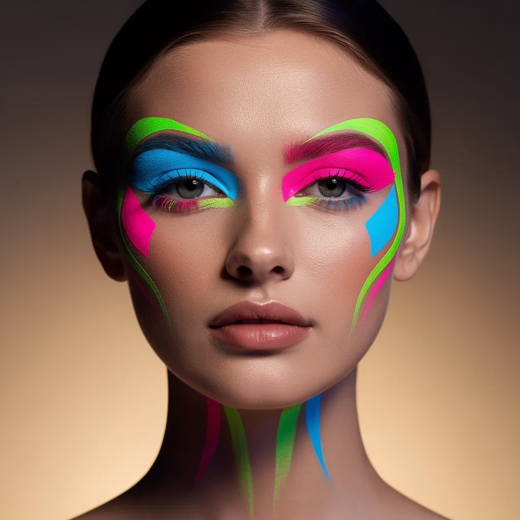 Comment réussir votre maquillage fluorescent visage en soirée ?